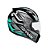 CAPACETE NEW SPARK SPOT 58 PRETO COM VERDE TIFFANY - Imagem 1