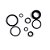 KIT REPARO MESA MAGNETO BIZ PEDAL - Imagem 1