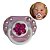 Chupeta Magnética para Bebê Reborn Rosa - Que Sonho de Neném - Imagem 1