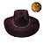 Chapéu Gusttavo Lima Estilo Country Vaquejada Fedora Aba Larga - Imagem 9