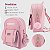 Mochila Feminina Estilosa Fivela Pequena Passeio Balada Dia Dia Faculdade - Imagem 2