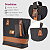 Bolsa Feminina Grande Para Trabalhar Passear Escola Faculdade Florida Moda Lançamento - Imagem 2