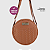 Bolsa Feminina Transversal Elegância Compacta Pequena Redonda Para Dia a Dia Passeio Trabalho - Imagem 6