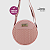 Bolsa Feminina Transversal Elegância Compacta Pequena Redonda Para Dia a Dia Passeio Trabalho - Imagem 4