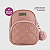 Mini Mochila Feminina Pequena Mochilista Estilosa Detalhe Coração - Imagem 1