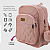 Kit Mochila Feminina Bolsa De Costas + Mini Mochilinha Pequena Mãe e Filha C/ Chaveiro Pompom - Imagem 3
