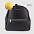 Mochila Feminina Mini Pequena Lisa Ziper Casual Moderna Estilosa Mulher Menina Adolescente - Imagem 1