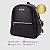 Mochila Feminina Mini Pequena Lisa Ziper Casual Moderna Estilosa Mulher Menina Adolescente - Imagem 2