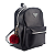 Mochila Feminina Media Reforçada Couro Macio Liso Premium Com Chaveiro Pompom - Imagem 1