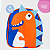 Mochila Infantil Menino Com Alça De Costas Confortavel Passeio Brincar - Imagem 1