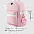Mochila Feminina Bolsa Estilosa Estampa Design Exclusivo - Imagem 2
