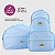 Kit Bolsa Maternidade 3 Peças: Mala Grande, Mala Média e Mochila - Imagem 9
