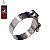Abraçadeira 100% Inox tipo T / Tucho / T-Clamp para mangotes de 2" polegadas (D.I 56-64mm) - Imagem 2