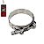 Abraçadeira 100% Inox tipo T / Tucho / T-Clamp para mangotes de 2" polegadas (D.I 56-64mm) - Imagem 3