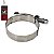 Abraçadeira 100% Inox tipo T / Tucho / T-Clamp para mangotes de 2-1/4" polegadas (D.I 62-70mm) - Imagem 1