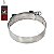 Abraçadeira 100% Inox tipo T / Tucho / T-Clamp para mangotes de 3" polegadas (D.I 81-89mm) - Imagem 1