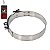 Abraçadeira 100% Inox tipo T / Tucho / T-Clamp para mangotes de 3-1/2" polegadas (D.I 97-105mm) - Imagem 1