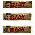Kit 3 Livretos De Seda Raw Classica Original King Size - Imagem 1