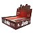 Caixa Seda Aleda Vermelha Classica Grande King Size - Imagem 6