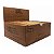 Caixa Piteira De Papel Tatu Do Bem Brown Marrom 6x2cm - Imagem 4