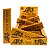 Seda Tatu Do Bem Brown King Size Marrom - Caixa Com 25 Livretos - Imagem 1