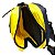 Mochila Yellow Finger Bag Com Divisórias Alça - Imagem 4