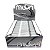 Caixa Seda Moon Prata Grande Branca King Size 50 Livretos - Imagem 7