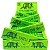 Seda Tatu Do Bem Verde King Size C/ 25 Livretos Folha Branca - Imagem 1