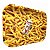 Bandeja Raw Batata Frita Metal Grande Media Dourada - Imagem 5