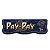 Caixa Seda Pay Pay Azul 1/4 Pequena Ultrathin Original Fina - Imagem 2