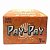 Caixa Seda Pay Pay Laranja Sw Pequena 70 Mm Original C/ 50 Livretos - Imagem 3