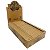 Caixa Seda Pay Pay Brown Folha Marrom Mini Size 25 Livretos - Imagem 3