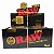 Caixa De Piteira Papel Raw Black Folha Branca Slim Com 50 Livretos - Imagem 6