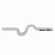 Piteira Vidro Hippie Bong Snake Cobra Curva Resistente 5mm - Imagem 3
