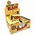 Caixa Piteira Papel Raw Classica Perforated Wide Original - Imagem 1