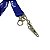 Cordão Elements Pendura Chaveiro Original Azul E Branco - Imagem 2