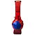 Bong De Vidro Reforçado Caveira Grande D&K Glass Colorida - Imagem 2