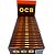Caixa De Seda Ocb Brown Marrom 1 1/4 Original C/25 Livretos - Imagem 4