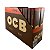 Caixa Seda Ocb Marrom Brown Slim + Piteira Ks Folha Marrom - Imagem 2