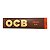 Caixa Seda Ocb Marrom Brown Slim + Piteira Ks Folha Marrom - Imagem 3