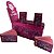 Piteira Bem Bolado Pop Pink Extra Large 6x3,3 cm - Display com 24 Livretos - Imagem 5