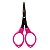 Tesoura Dobravel Base Pequena Multicolor Metal e Plástico Resistente - Imagem 3