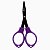 Tesoura Dobravel Base Pequena Multicolor Metal e Plástico Resistente - Imagem 2