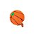 Brinquedo Bola de Basquete Petisco com Som para Cães 10,5cm - Imagem 2