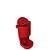 COMEDOURO CLICKNEW VERMELHO 10KG - Imagem 1