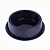 Comedouro Plastico Anti Formiga Filhote Preto 300Ml - Imagem 1