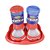 KIT AUTOMATICO TRUQYS BANDEJA + COMEDOURO + BEBEDOURO CORAL - Imagem 1
