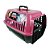 Caixa de Transporte para Cães e Gatos com Grade Rosa Nº 2 - Imagem 1