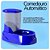 Comedouro Dosador Classic Four Plastic para Cães 500g Azul - Imagem 3