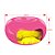 Cama Donut Cat Home Redonda Túnel para Gatos Rosa Interativo - Imagem 2